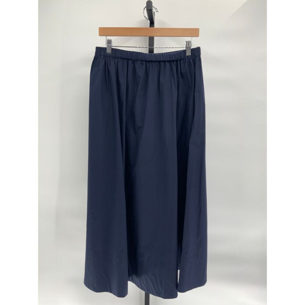 Quince Navy Blue Maxi Skirt
